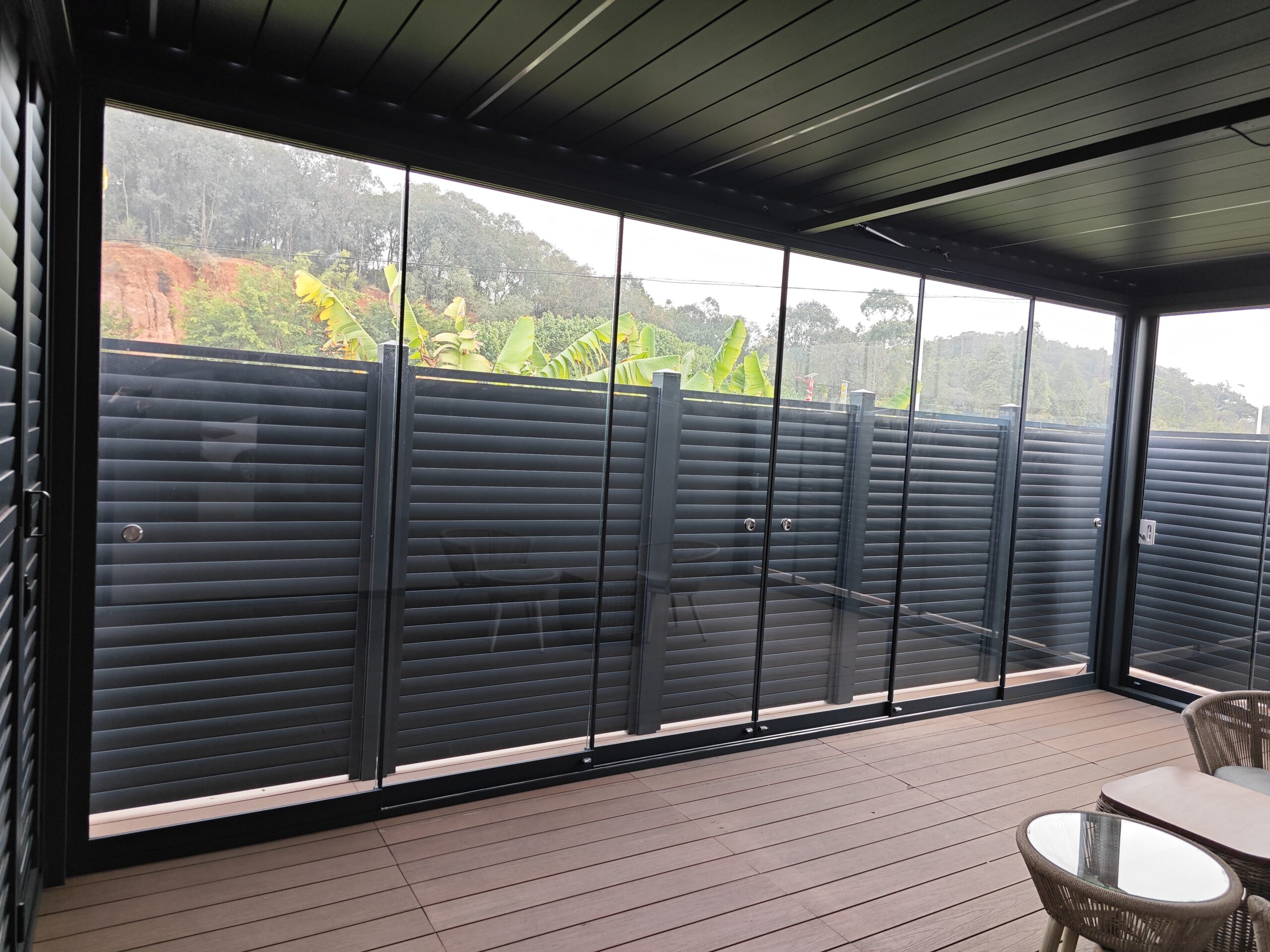 sliding glass door
